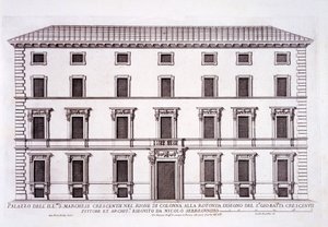 Palacio del Marqués Giovanni Battista Crescentii, Roma, de 
